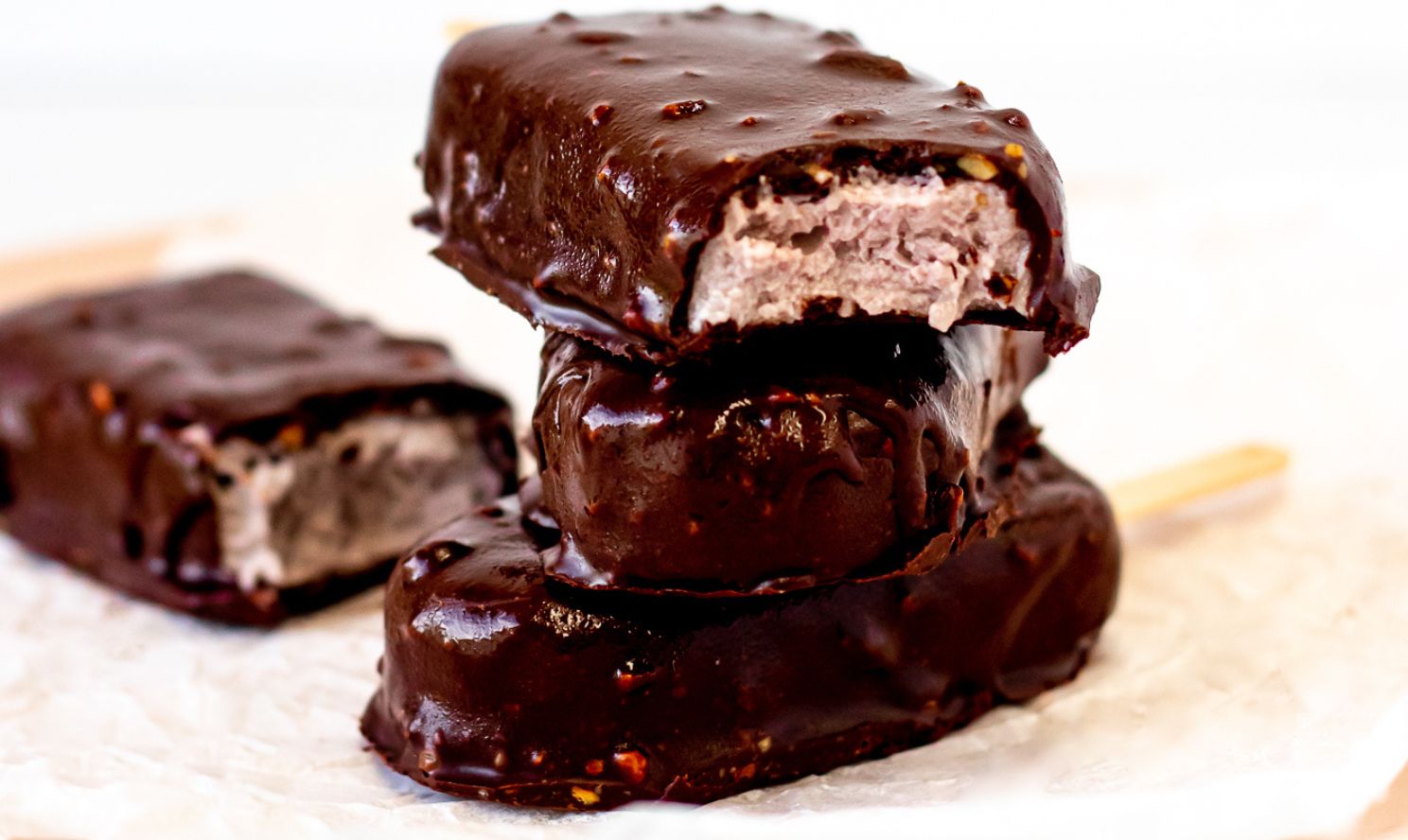 Almond Choc Top Ice Creams | Pic's Peanut Butter