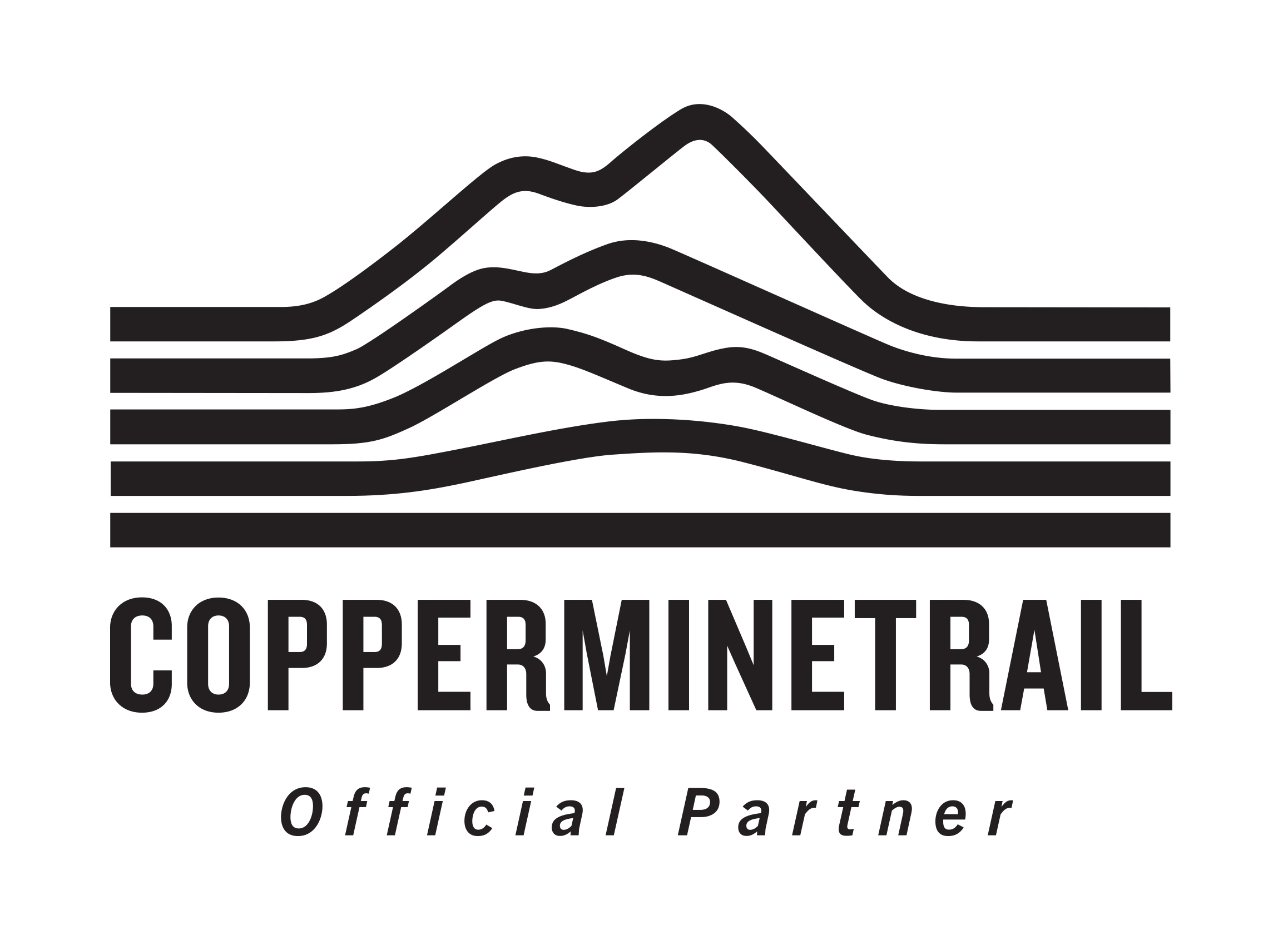 Coppermine Logo Official Partner Black