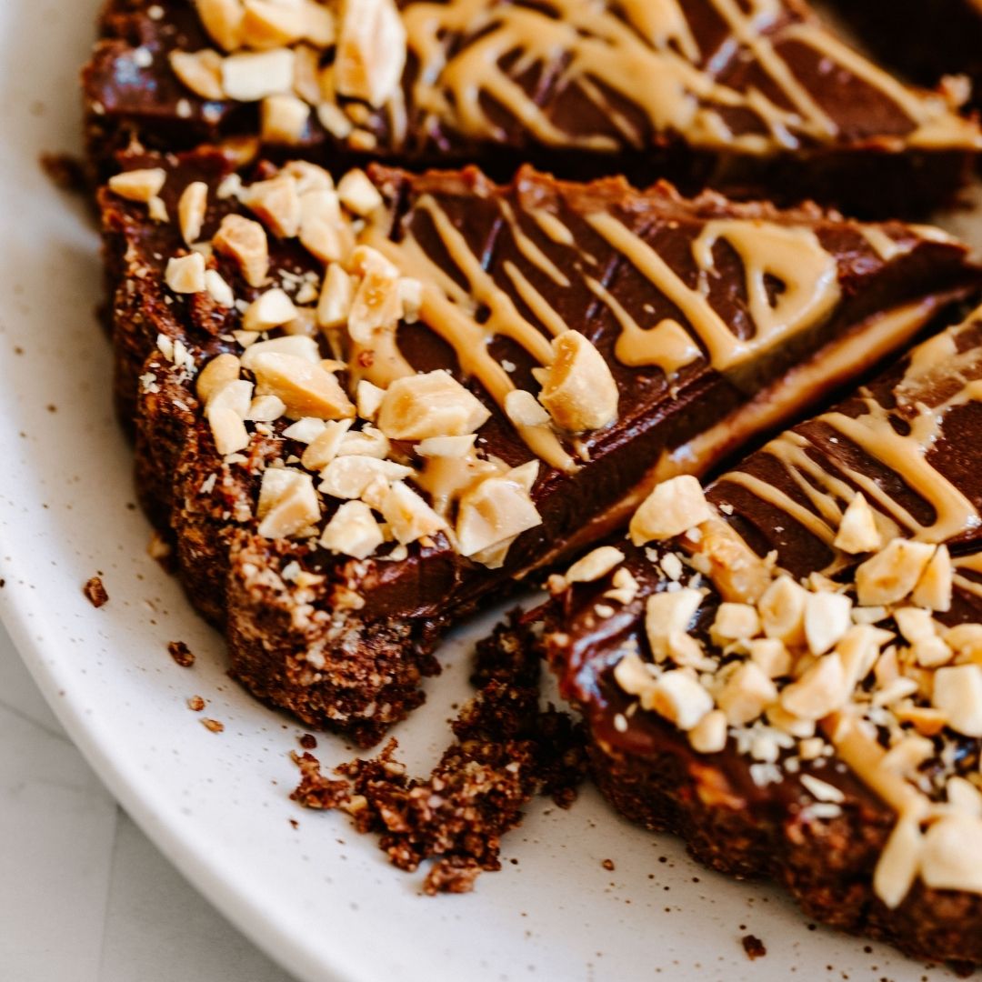 Peanut Butter Chocolate Ganache Tart | Pic's Peanut Butter
