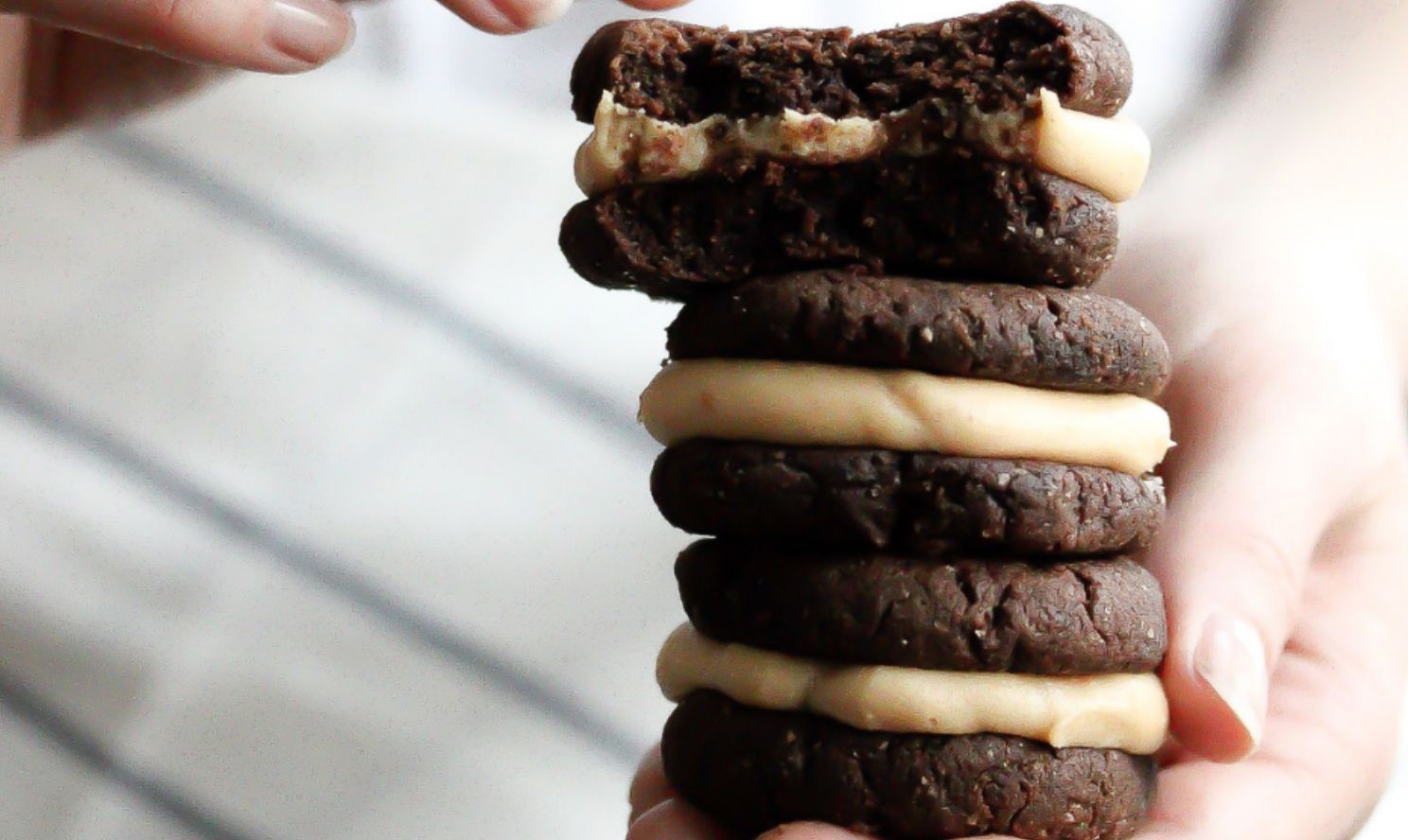 Peanut butter whipped cream Cookie Pic's Peanut Butter