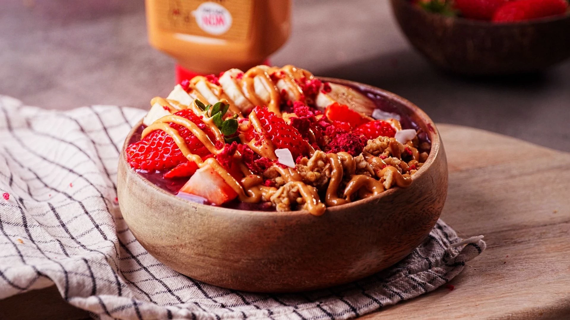 Peanut Butter Loaded Açaí | Pic's Peanut Butter