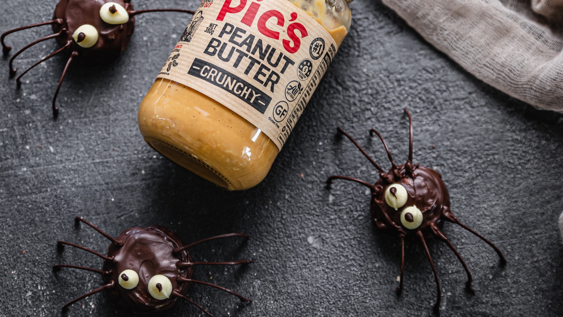Pic's PB Cookie Dough Spiders | Pic's Peanut Butter