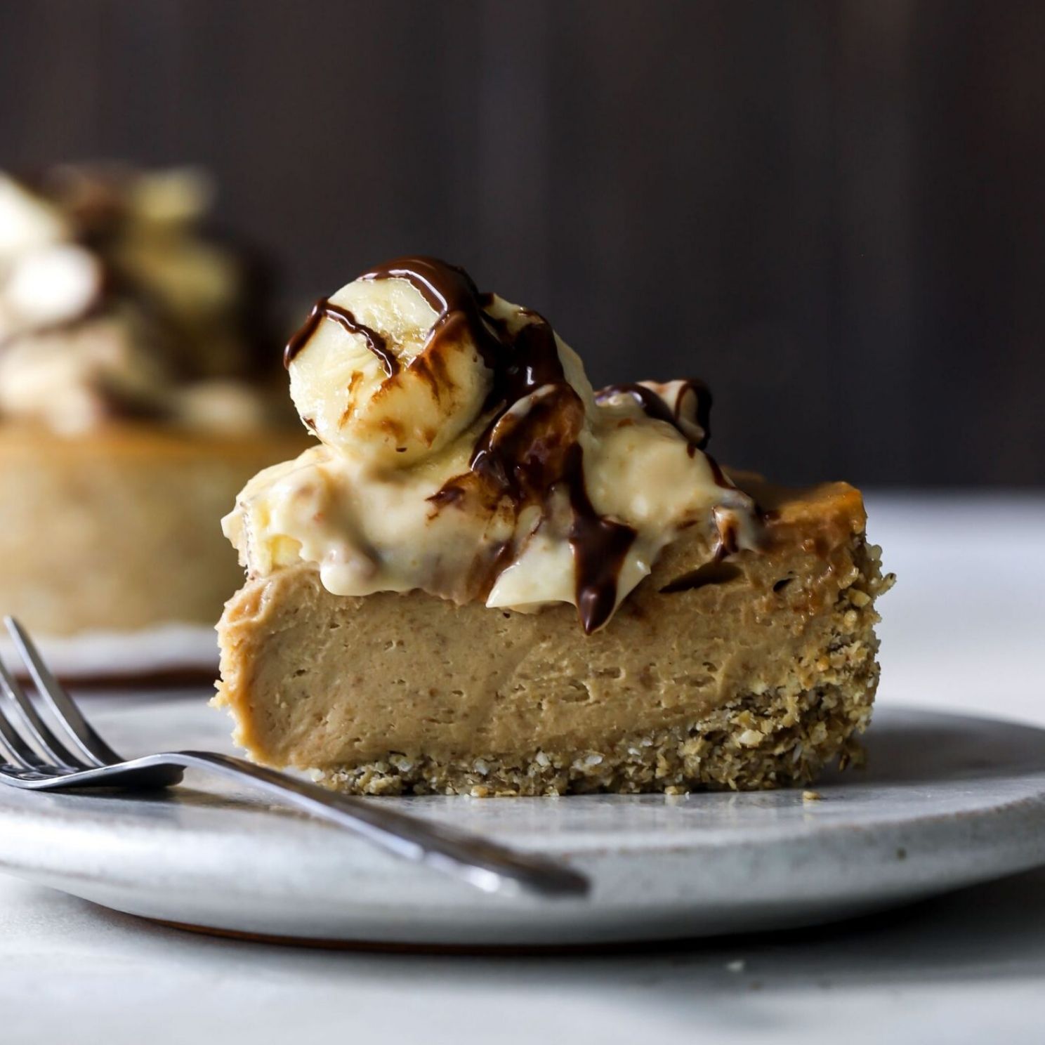 Banana Caramel Peanut Butter Pie | Pic's Peanut Butter