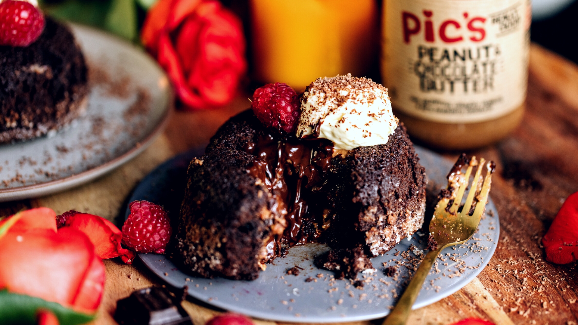 Peanut Chocolate Molten Cake Pic S Peanut Butter